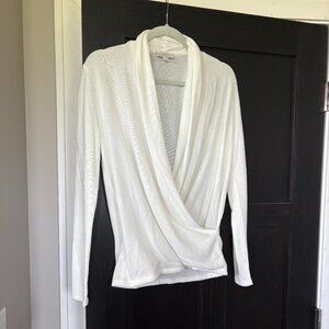 light weight white sweater